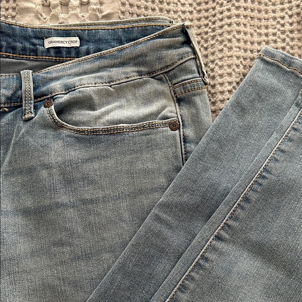 Nine West Light Blue Ankle Jeans
